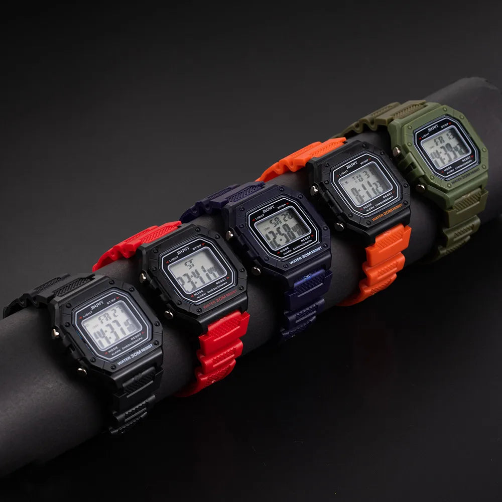 2025 Digital Watches For Men Sports Waterproof Bracelet Clock Gold Electronice LED Wristwatch Women Casucal montre homme relogio
