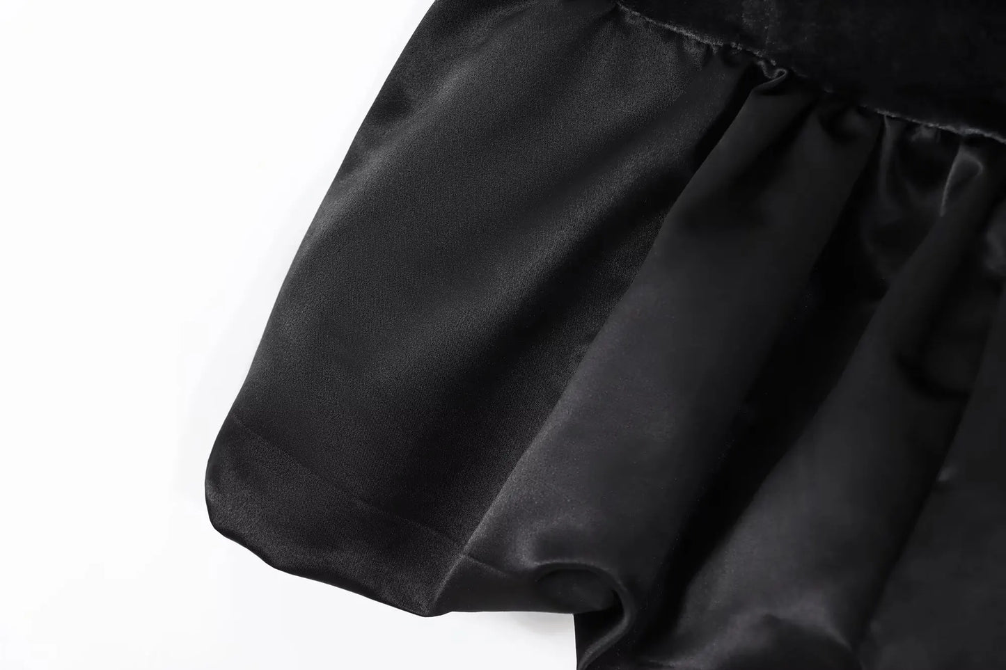 TFMLN New Velvet Women's Tops 2025 Spring Female Black Slim Sexy Splicing Harajuku Fashion Short Clothing