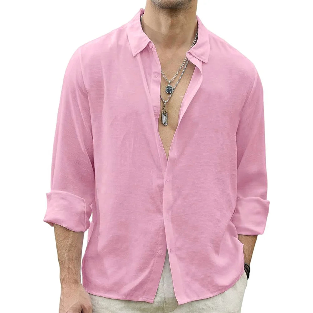 Men's casual summer shirt