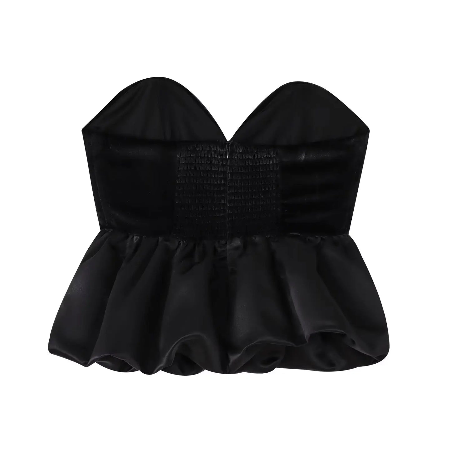TFMLN New Velvet Women's Tops 2025 Spring Female Black Slim Sexy Splicing Harajuku Fashion Short Clothing