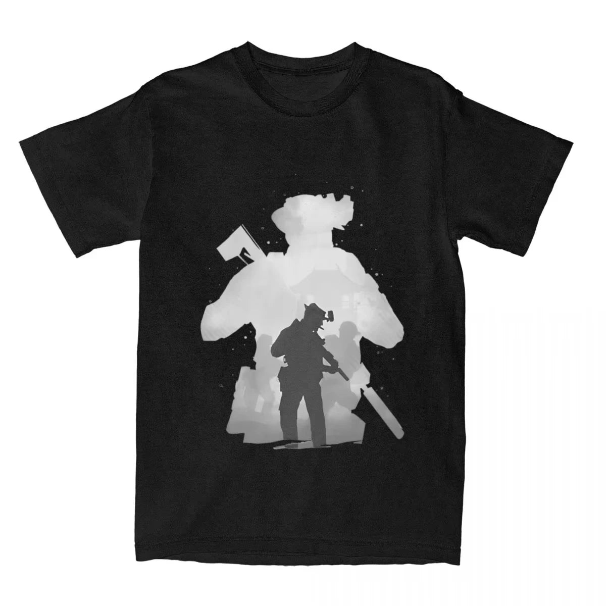 Call of Duty Ghost MW2 T-Shirt Men's Women Clothing O-neck Short Sleeve Top Trendy Streetwear Casual Cotton Summer Oversized Tee