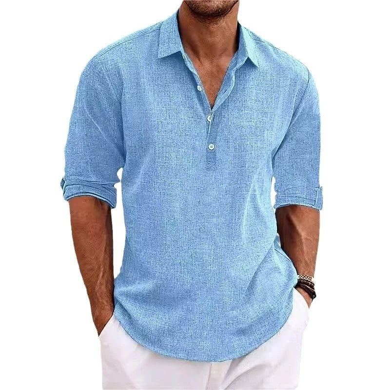 Men's Shirt Linen Shirt