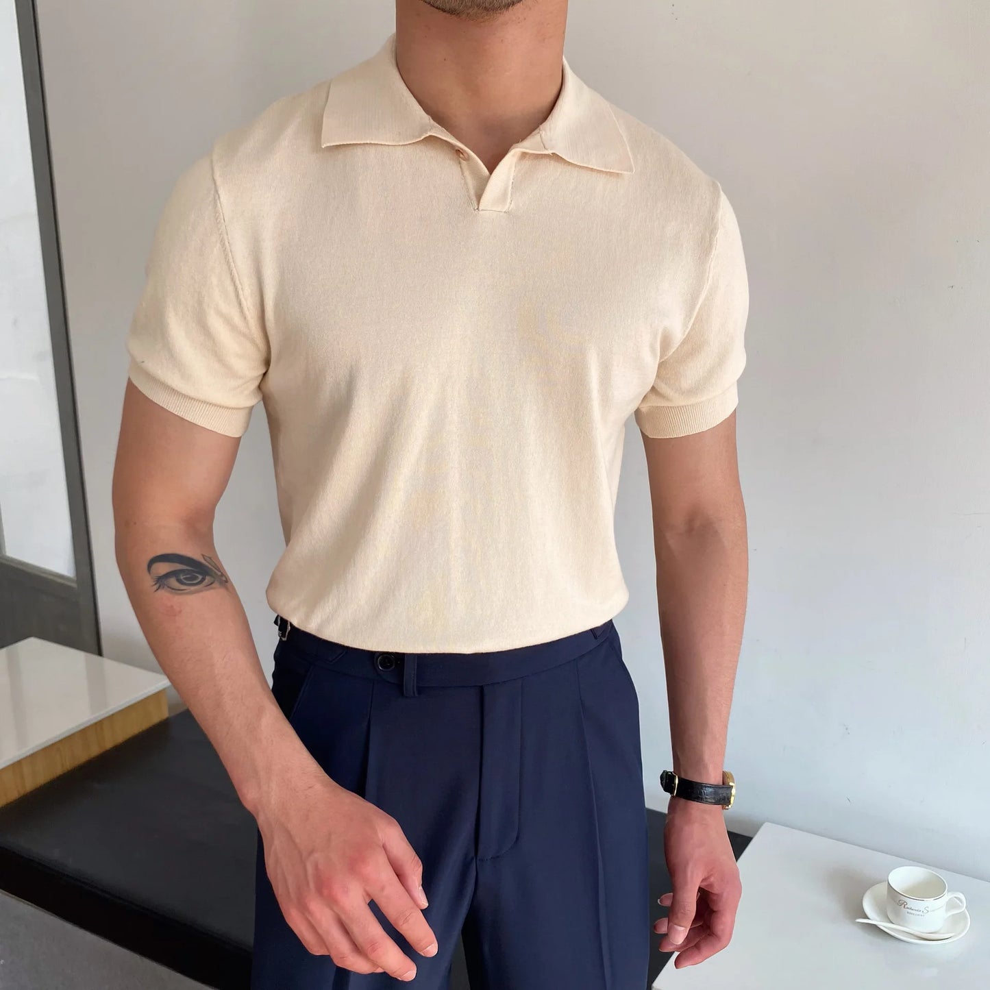 Men's Polo-shirt Fashion Polo Men Clothing