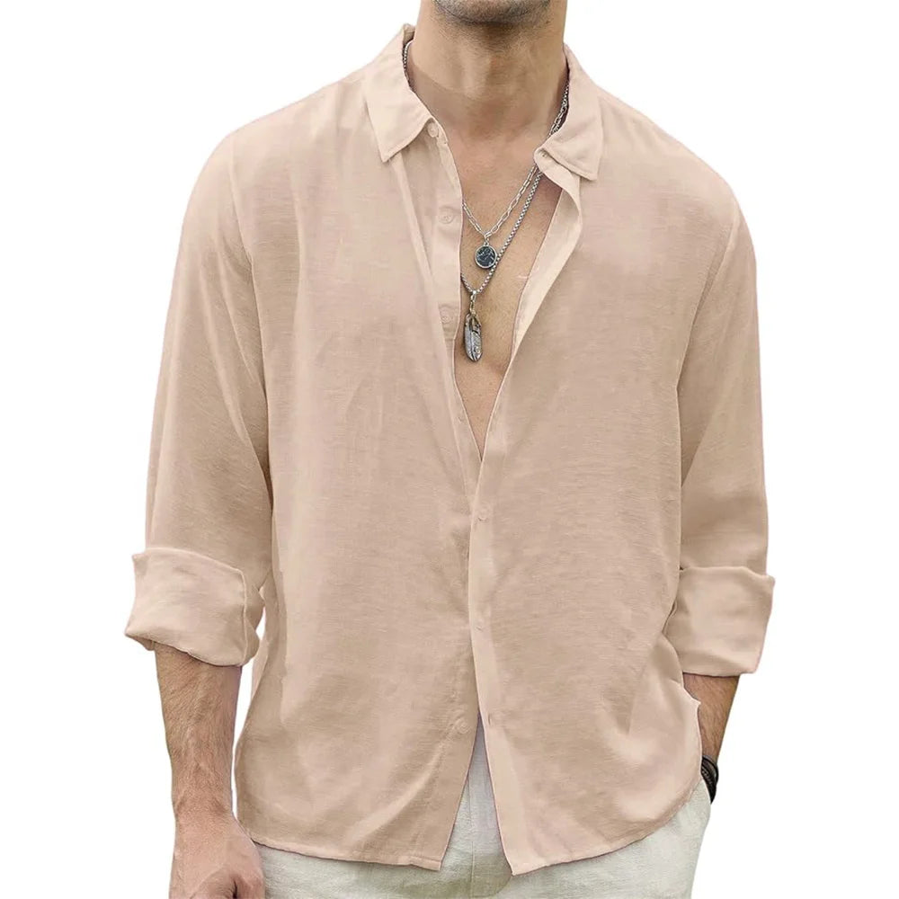 Men's casual summer shirt
