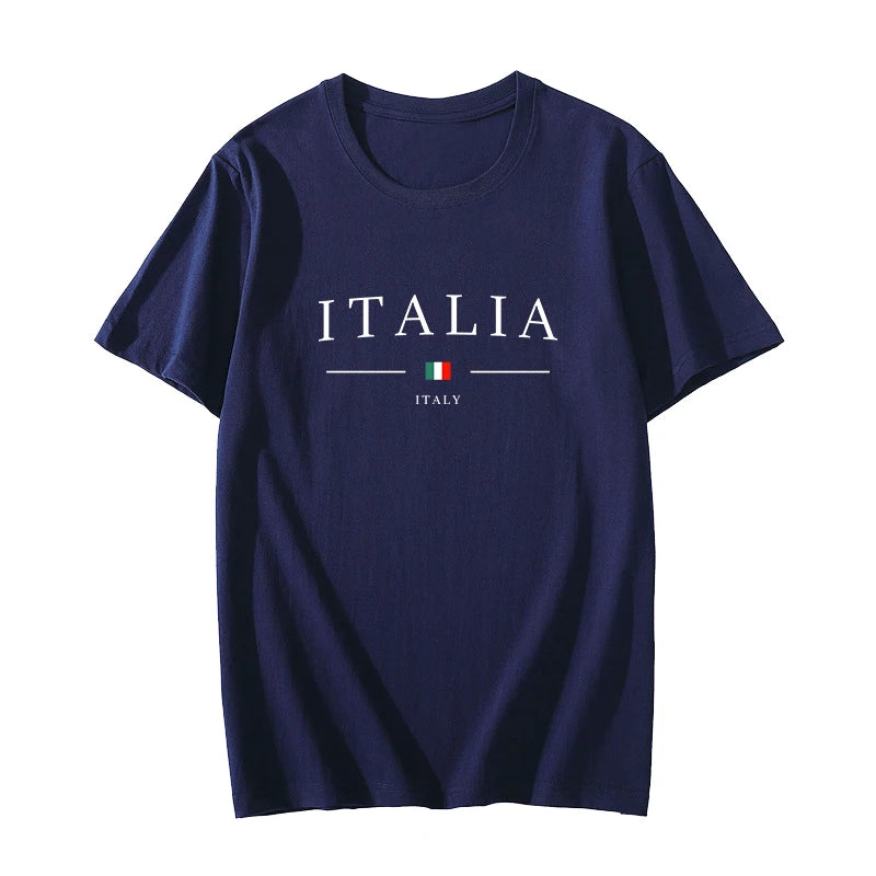 High Quality Men's Cotton T-shirt Print O-neck Hot Sale Short Sleeve Casual Jogging T-shirt Summer Comfortable Man Tees Clothing