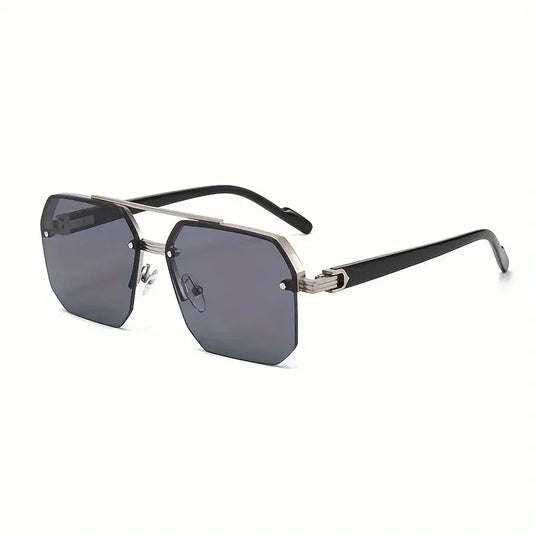 Classic Half-Frame Fashion Glasses for Men & Women - Vintage Style,