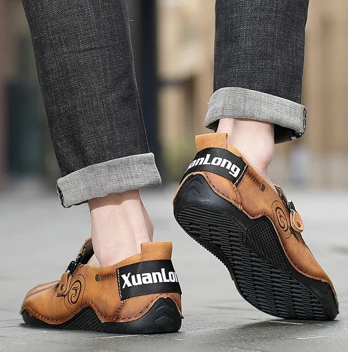 Man Casual Shoe Pu Leather New In Square Toe Shoes Men Size 45 Promotion Low Price Footwear Offer Classic Original Comfortable