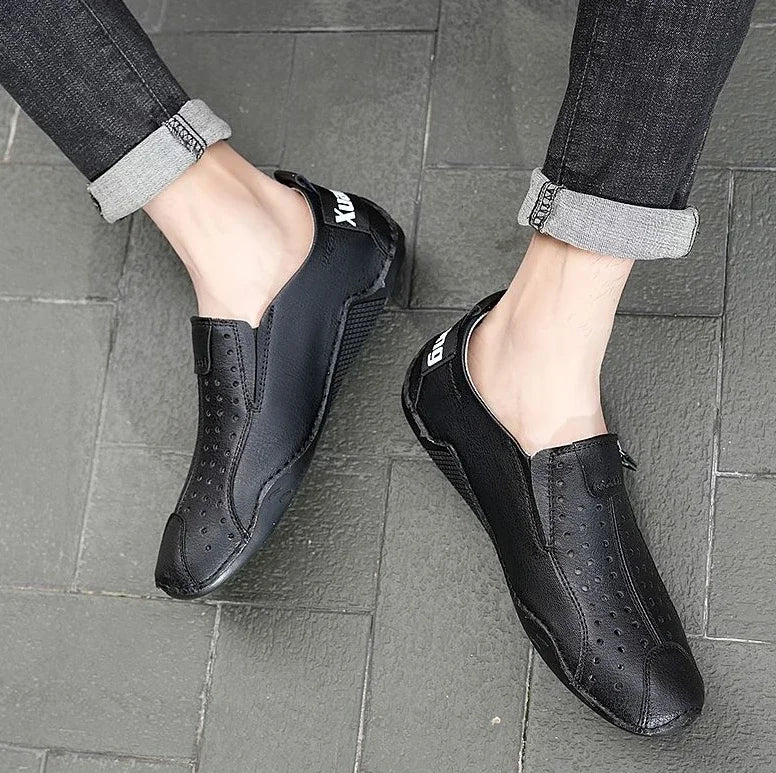 Man Casual Shoe Pu Leather New In Square Toe Shoes Men Size 45 Promotion Low Price Footwear Offer Classic Original Comfortable