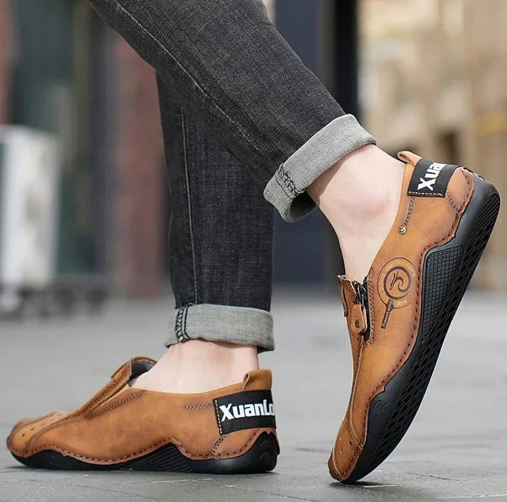 Man Casual Shoe Pu Leather New In Square Toe Shoes Men Size 45 Promotion Low Price Footwear Offer Classic Original Comfortable