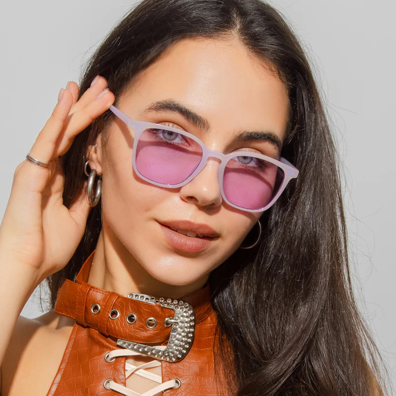 Square Cycling Sunglasses Men Women Sun Glasses