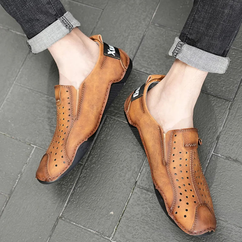 Man Casual Shoe Pu Leather New In Square Toe Shoes Men Size 45 Promotion Low Price Footwear Offer Classic Original Comfortable