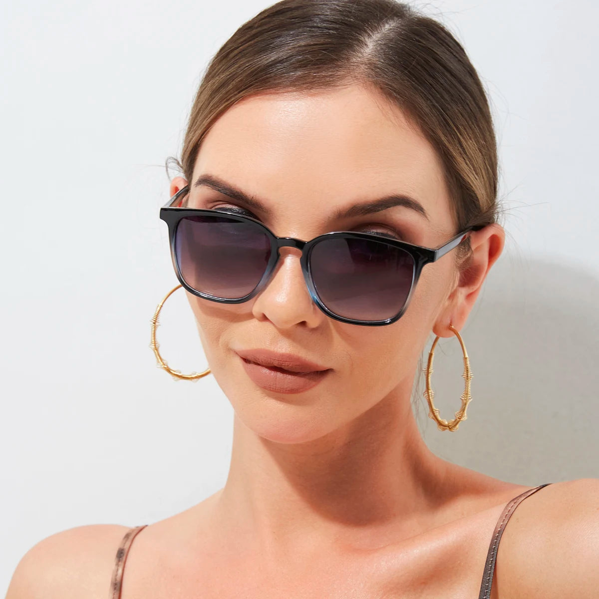 Square Cycling Sunglasses Men Women Sun Glasses