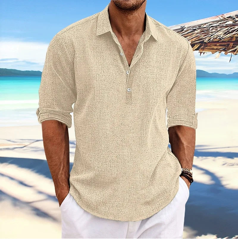 Men's Shirt Linen Shirt