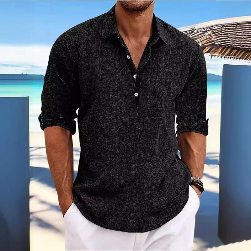 Men's Shirt Linen Shirt