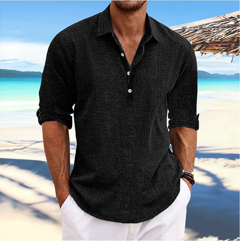 Men's Shirt Linen Shirt