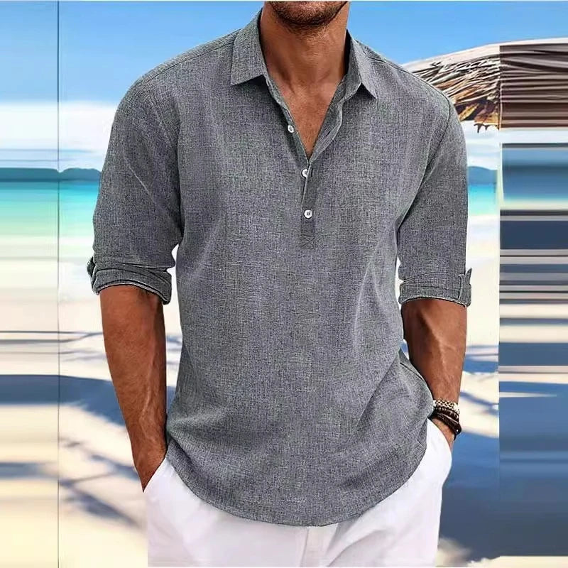 Men's Shirt Linen Shirt