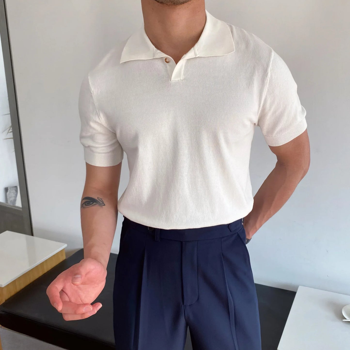 Men's Polo-shirt Fashion Polo  Men Clothing